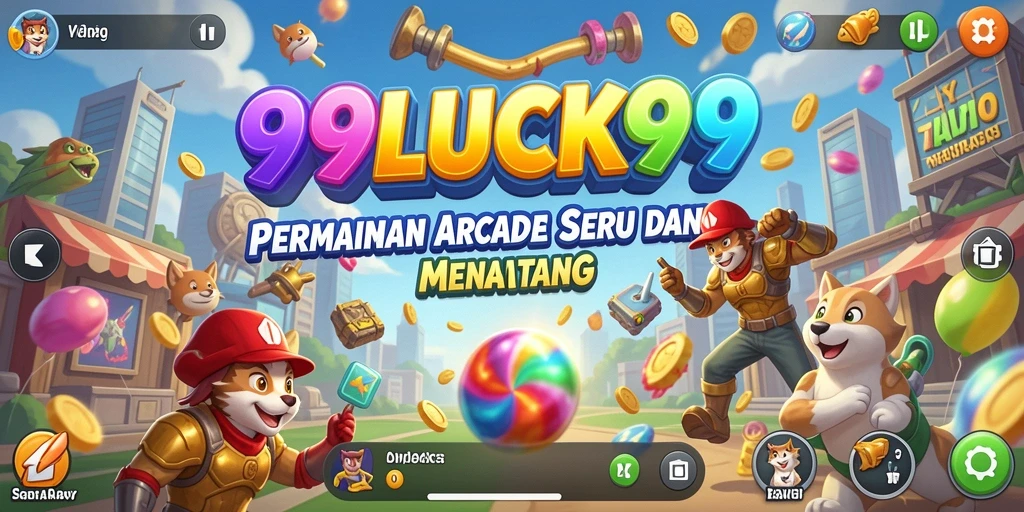 Tampilan menarik dari gameplay 99LUCK99 dengan grafis yang cerah.