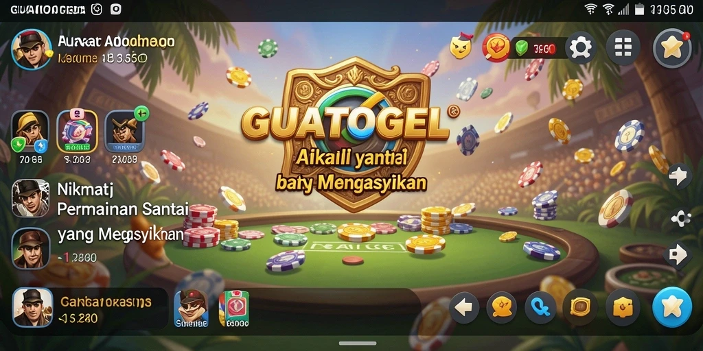 Tangkapan layar GUATOGEL yang menunjukkan gameplay yang seru dan menarik.