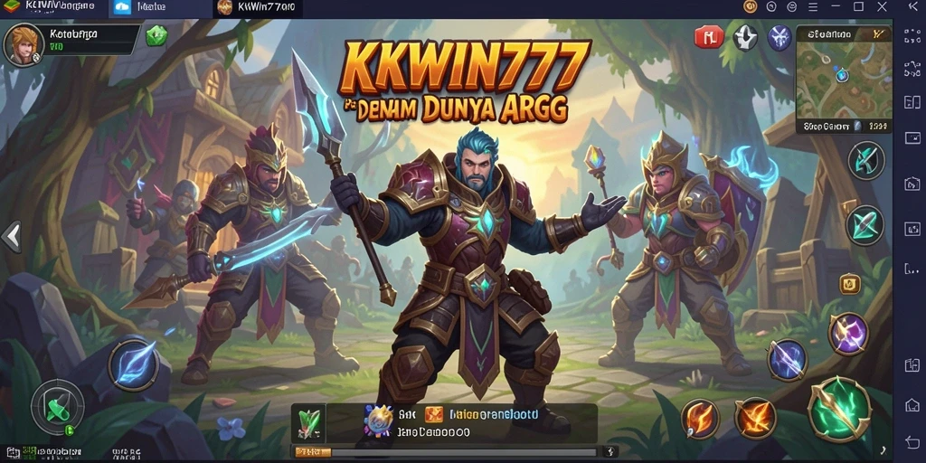 Tampilan gameplay seru dari KKWIN777, penuh aksi di dunia ARPG.