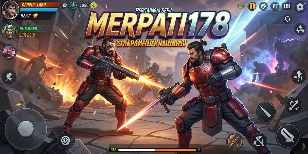 Screenshot gameplay MERPATI178 menampilkan pertarungan seru dengan grafis menawan.