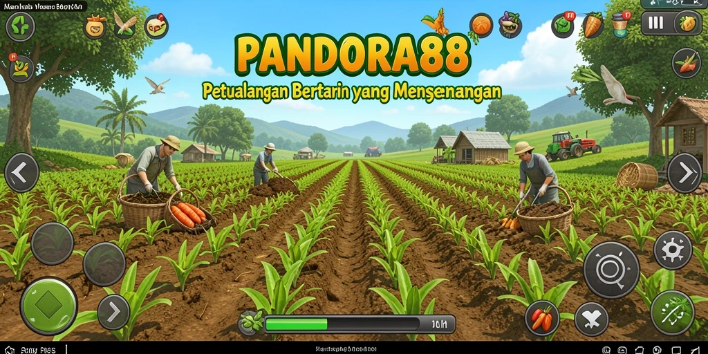 Gameplay menarik dari PANDORA88 saat bercocok tanam.