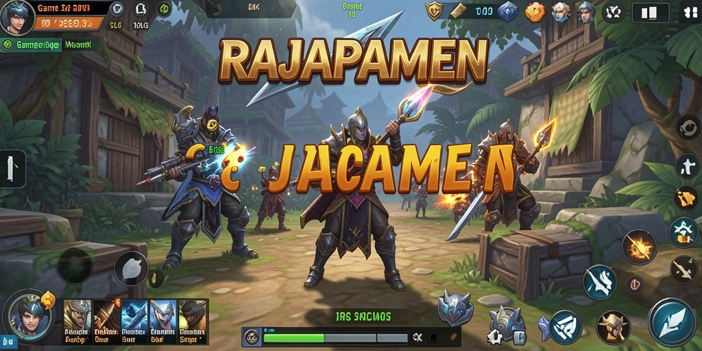Tampilan gameplay yang menarik di RAJAPAMEN.
