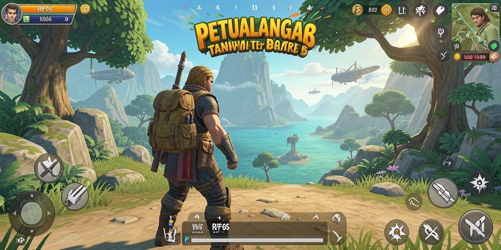 Gameplay seru di dunia terbuka RP66 yang menakjubkan.