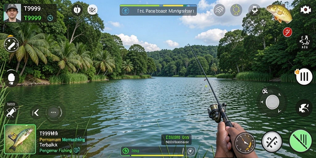 Tangkapan ikan besar di T9999 dengan grafis yang memukau.