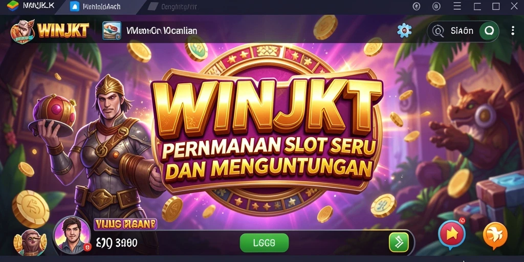 Tampilan gameplay WINJKT yang menarik dan penuh warna.